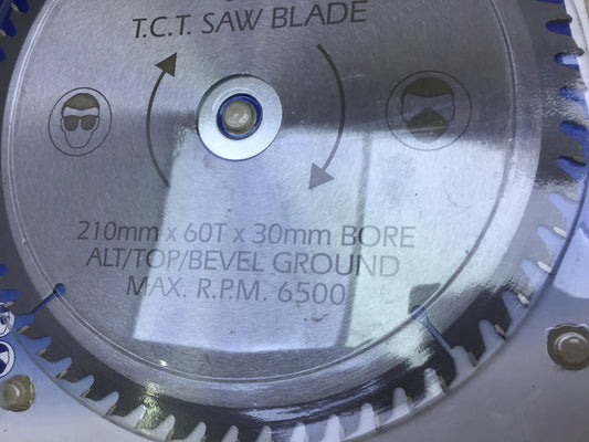 Draper 09478 Sägeblatt 210x30x60mm, I25387