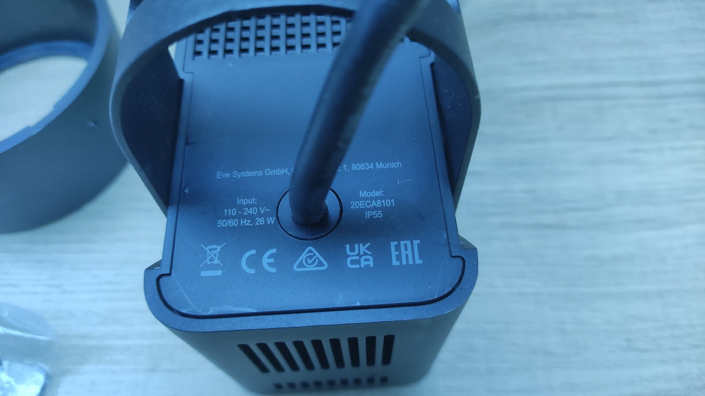 Eve Outdoor Cam Smarte Überwachungskamera 20ECA8101, I33785