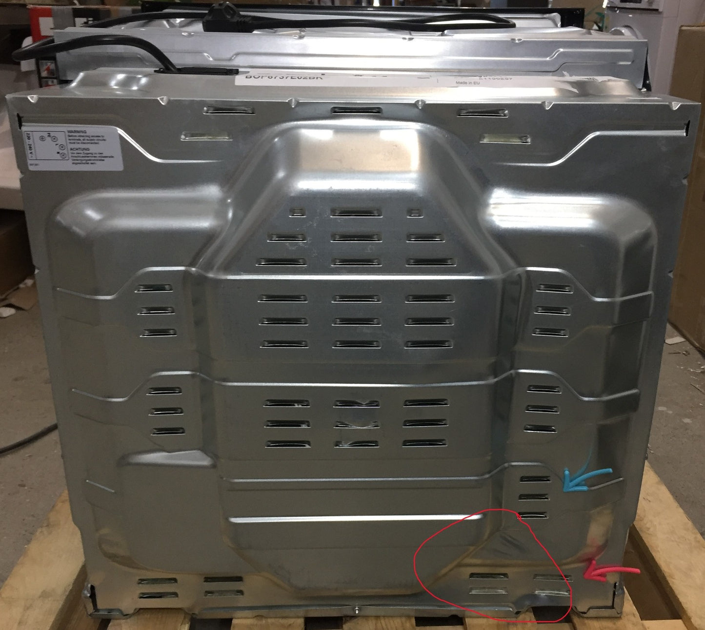 Gorenje G400 BOP6737E02BK Multisystem Backofen Einbau 77L AirFry 300°C schwarz