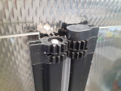 MARWELL BLACK LINES Badewannenaufsatz 125 x 140 cm 3-teilig faltbar I02972