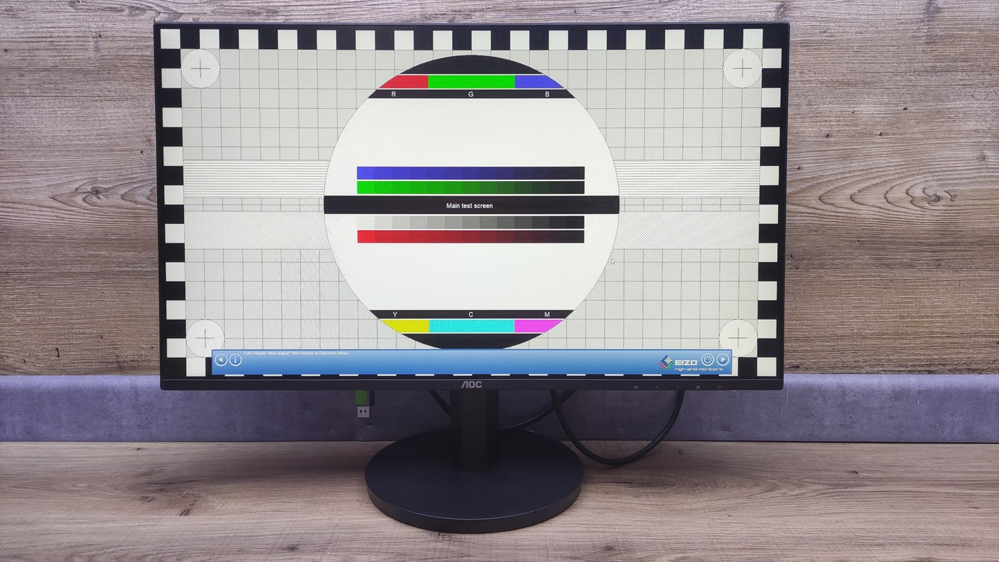 AOC 24B3HA2 Monitor 23.8" FHD 1920x1080 IPS VGA HDMI Adaptive Sync 100Hz 1ms