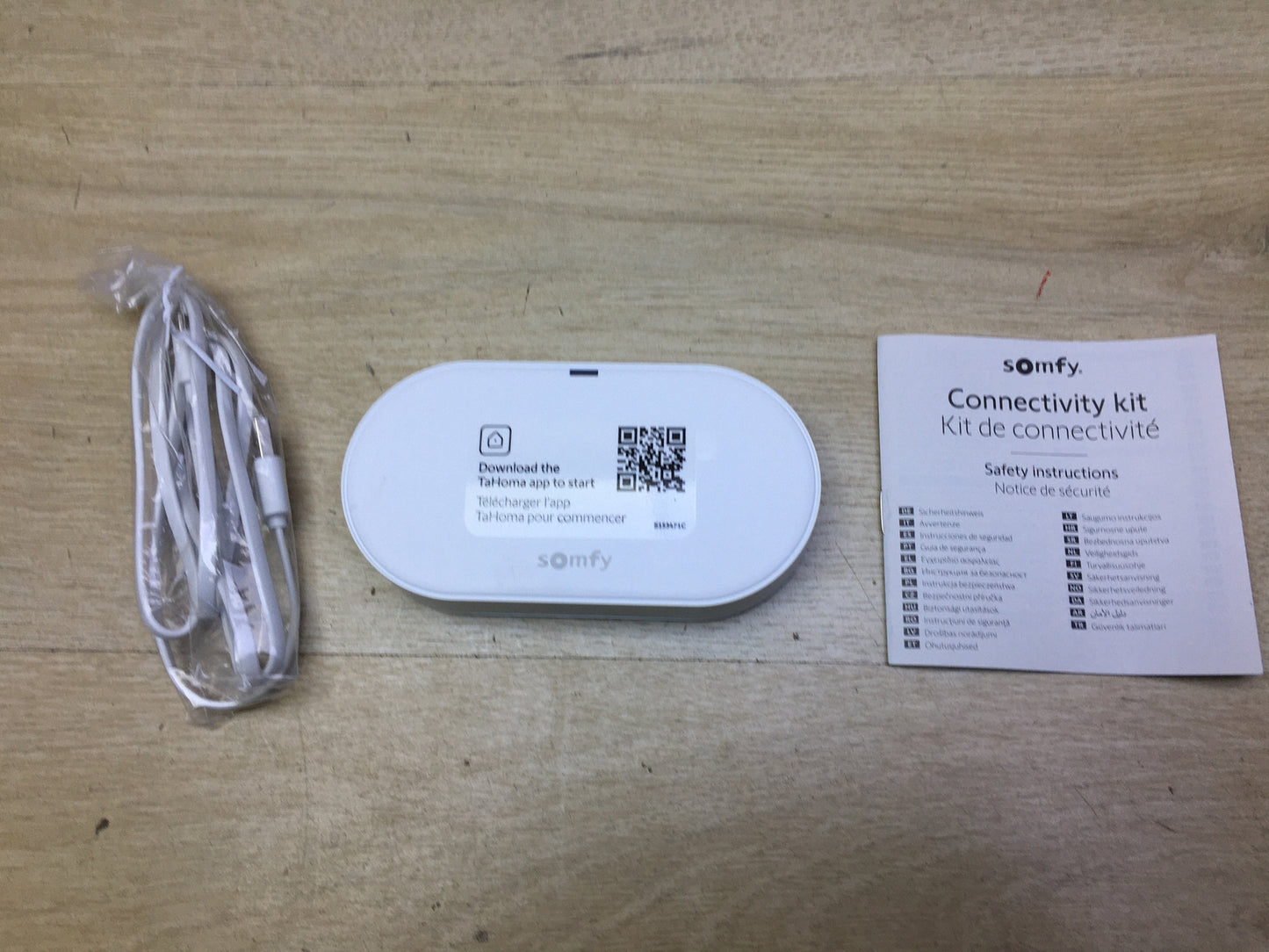 Somfy 1870755 TaHoma mini Connectivity Kit Steuerzentrale, I31357