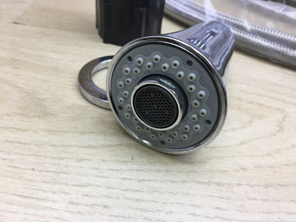 Einhandmischer mit Feder und Brause Chrom, Wasserhahn, I25450