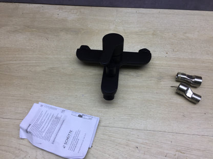 SCHÜTTE 44306 DENVER Mischbatterie für die Badewanne Schwarz matt, I27530