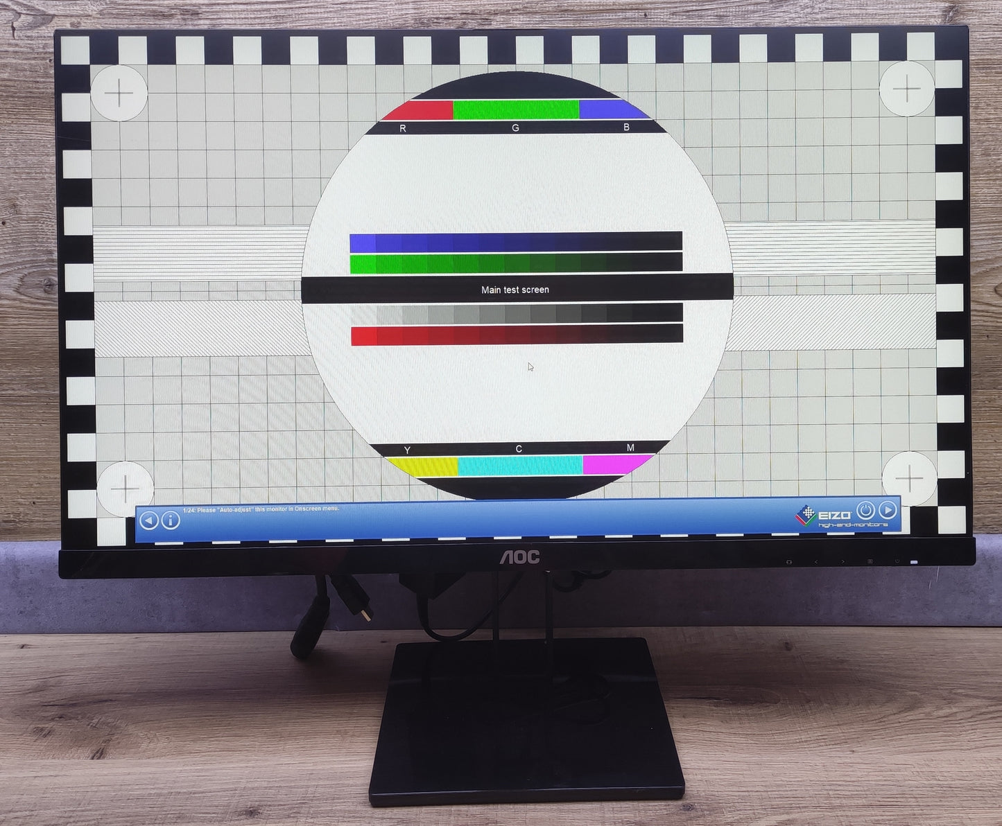 AOC 24V2Q Monitor 23.8" FHD 1920x1080 IPS HDMI DP AMD FreeSync 75Hz 5ms