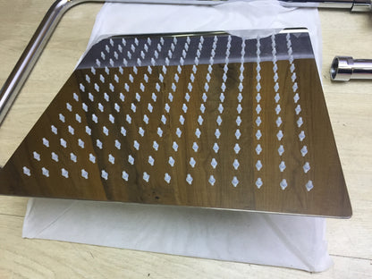 JOHO Thermos E3030 Duschset ohne Thermostat Duschsystem  (Eckig 30x30cm), I31878