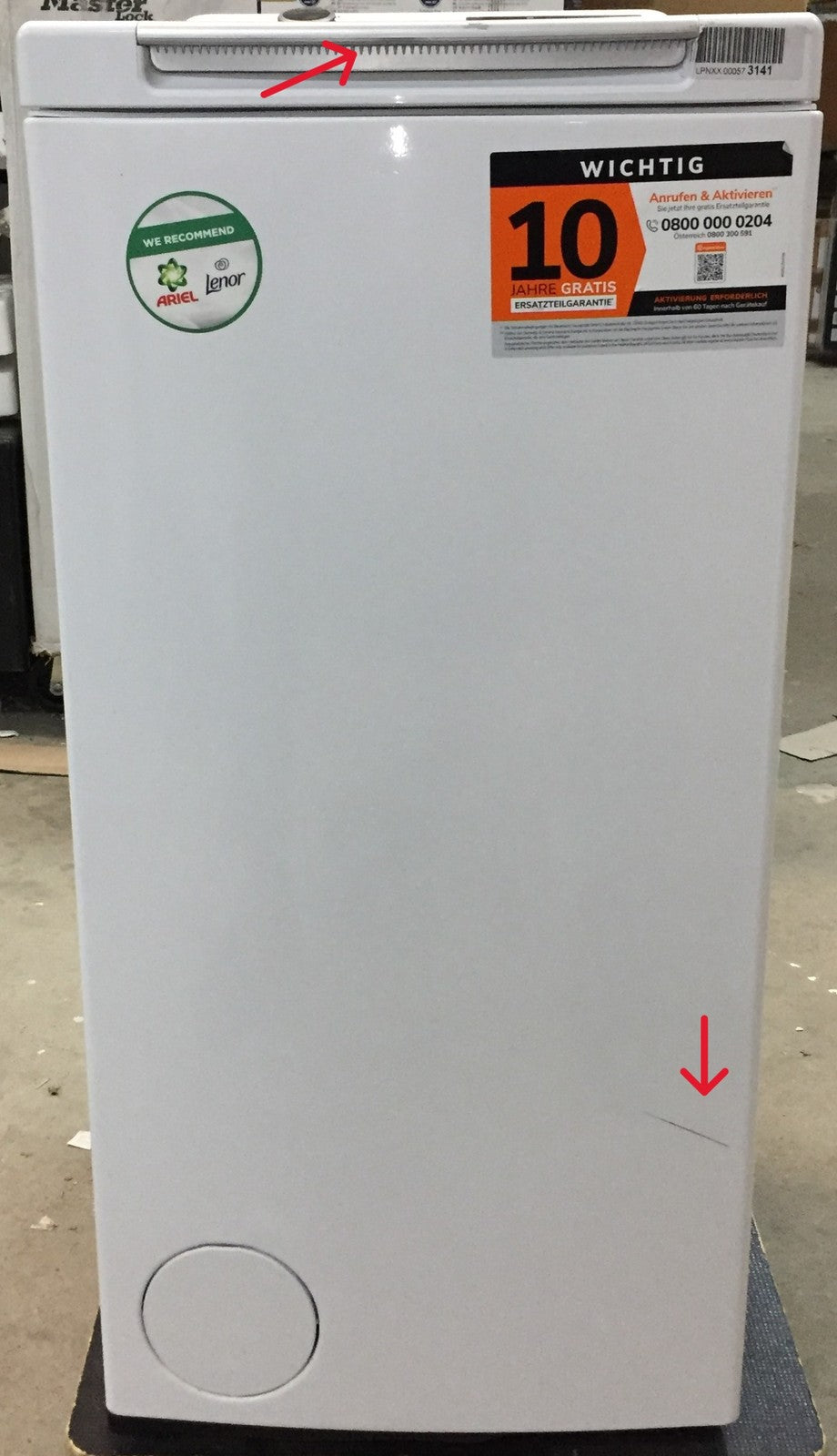 Bauknecht WMT Pro Eco 62V A Waschmaschine, 6 kg, EEK:A, I34413