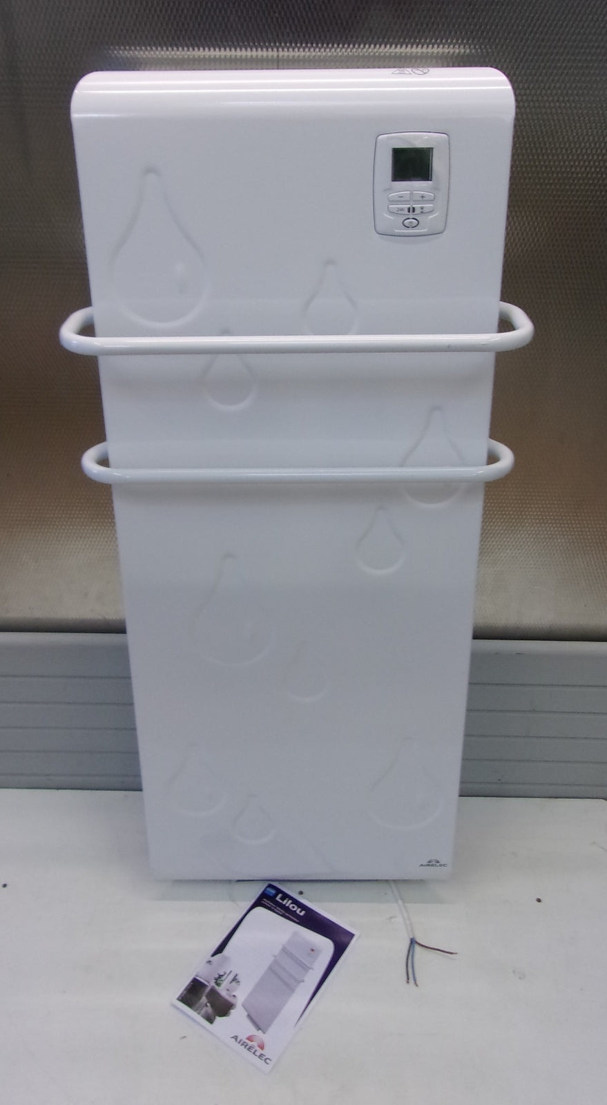 Airelec AIRA692335 Beheizter Handtuchhalter mit 2 Stangen 1500 W Weiß Rechnung