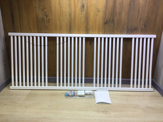 Schulte Toscana bathroom radiator, 153 x 60 cm, bottom connection, alpine white, I32979 