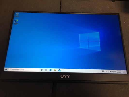 UYY Tragbarer Gaming U2 Monitor 15.6" FHD 1920x1080 HDMI USB-C Audio FreeSync