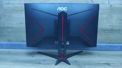 AOC C27G2ZU/BK Gaming Monitor 27" Curved FHD 1920x1080 AMD FreeSync 240Hz 0,5ms