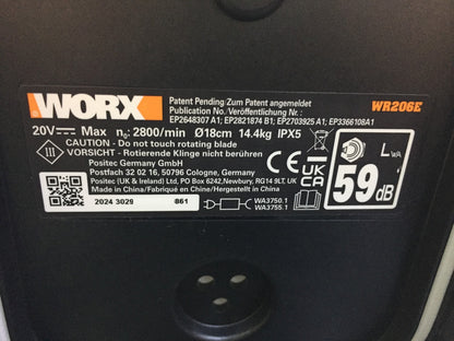 WORX Landroid Vision M600 Mähroboter WR206E für Gärten bis 600m² WLAN Bluetooth