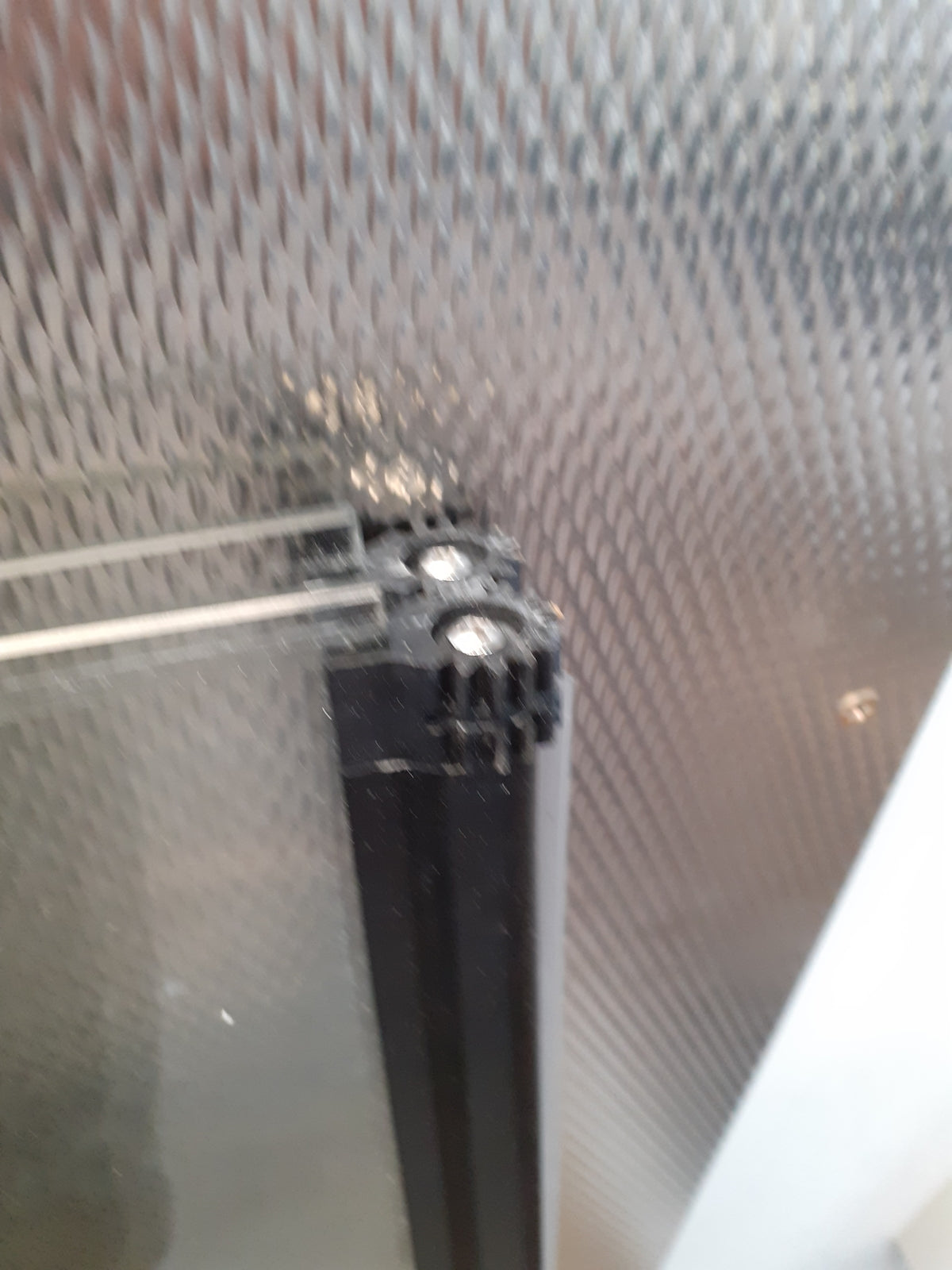 MARWELL BLACK LINES Badewannenaufsatz 125 x 140 cm 3-teilig faltbar I02972