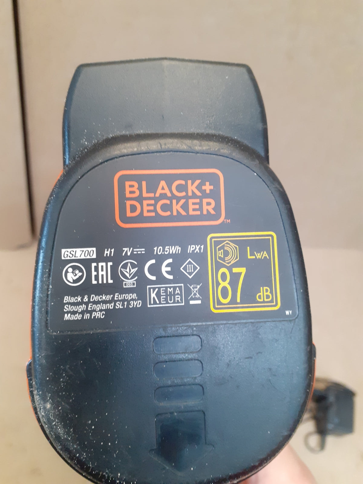 Black&Decker GSL700-QW Akku- Grasschere, I10458