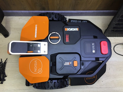 WORX Landroid Vision S250 robotic lawnmower WR202E, for gardens up to 250m², I33207