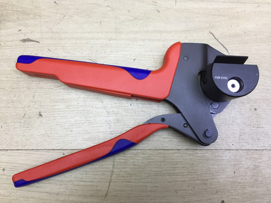 KNIPEX 97 43 66 EVO Crimp-Systemzange, AWG 12-8, 4,0-10,0 mm², I33397