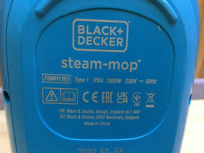 Black+Decker FSMH13E5-QS steam mop, I29096 