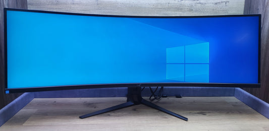 ASUS ROG Strix XG49WCR Monitor 49" DQHD 5120x1440 HDR USB-C Adaptive Sync 165Hz 