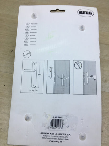 Amig MAI PB85 Türgriff-Set  245 x 45 mm, 8 mm, I31078