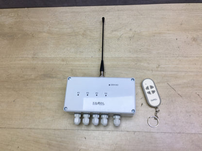Zamel RWS-311 C/Z RWS 4- Kanal- Funknetzschalter, Set, I30933