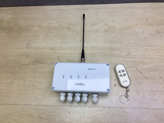 Zamel RWS-311 C/Z RWS 4- Kanal- Funknetzschalter, Set, I30933