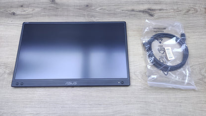 ASUS ZenScreen MB166C Monitor 15.6" FHD 1920x1080 USB-C IPS-Panel 60Hz schwarz