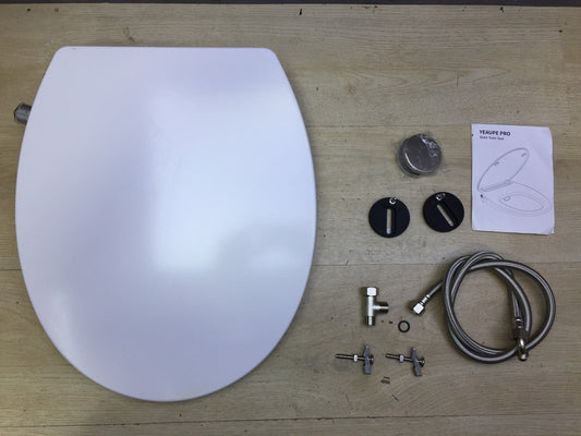 YEAUPE PRO toilet seat with soft close universal size white, I32923 