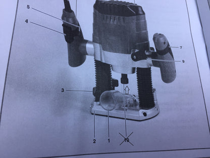 Einhell TC-RO 1155 E Elektro-Oberfräse 1100W Ø 6 und 8 mm I27575