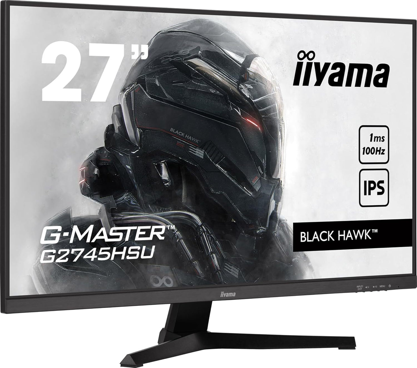 iiyama G-Master G2745HSU-B1 Black Hawk Monitor 27" 1920x1080 FreeSync 100Hz 1ms 