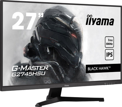 iiyama G-Master G2745HSU-B1 Black Hawk Monitor 27" 1920x1080 FreeSync 100Hz 1ms 