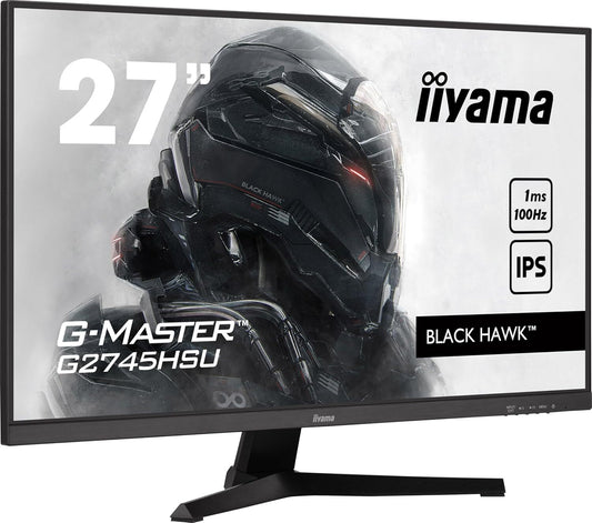 iiyama G-Master G2745HSU-B1 Black Hawk Monitor 27" 1920x1080 FreeSync 100Hz 1ms 