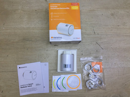 Netatmo Smart Radiator Thermostat Wi-Fi, I32894 