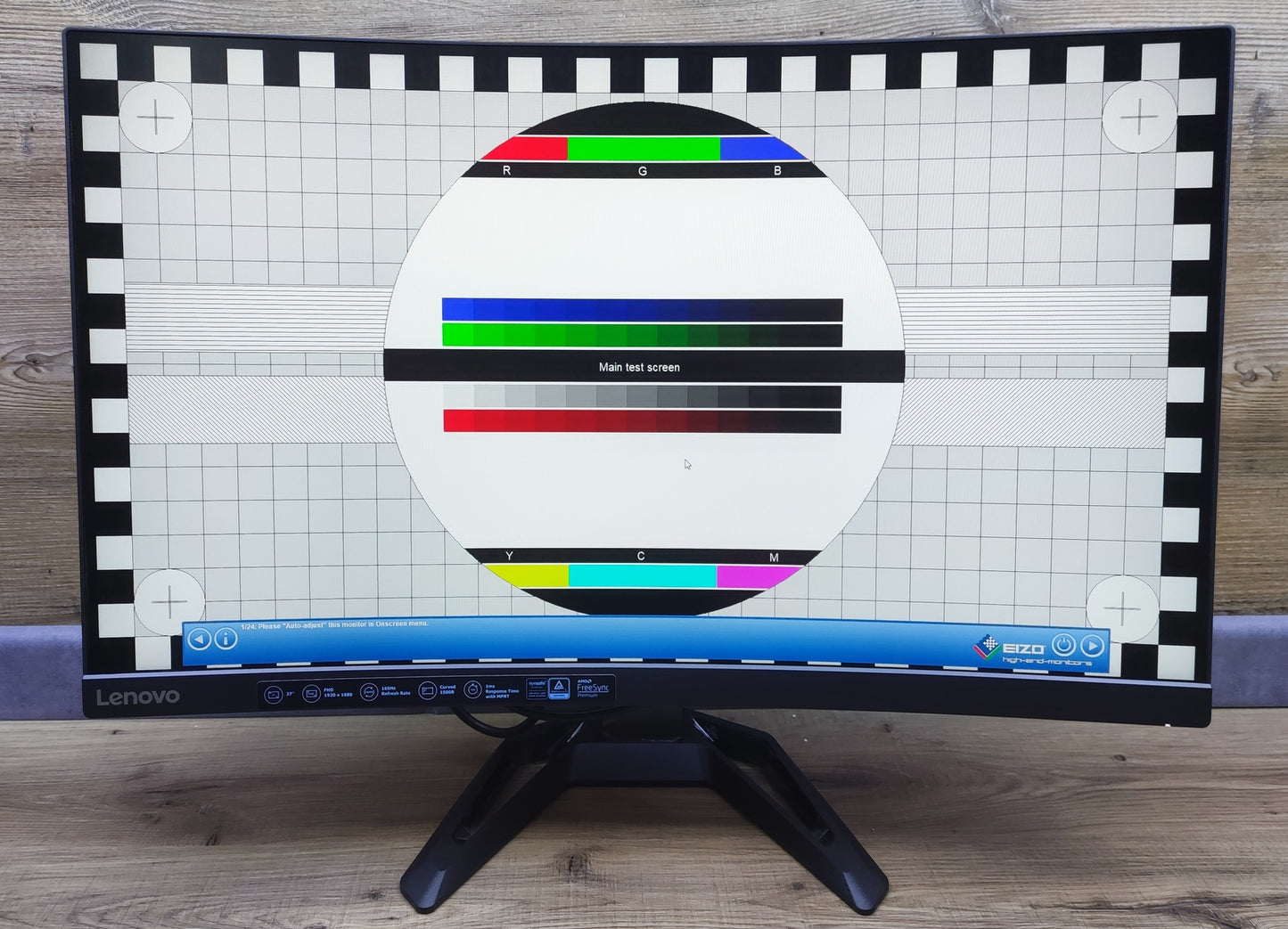 Lenovo G27c-30 Gaming Monitor 27" FHD 1920x1080 HDMI DP AMD FreeSync 165Hz 1ms 