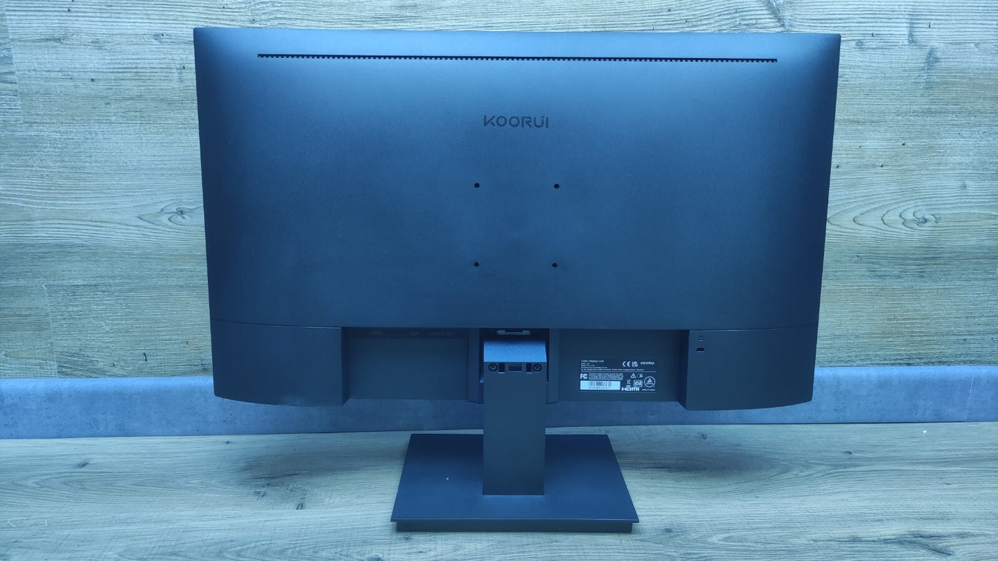 Koorui 27N1 Monitor 27" FHD 1920x1080 IPS HDMI VGA 75Hz 5ms (GtG) Eye Care 