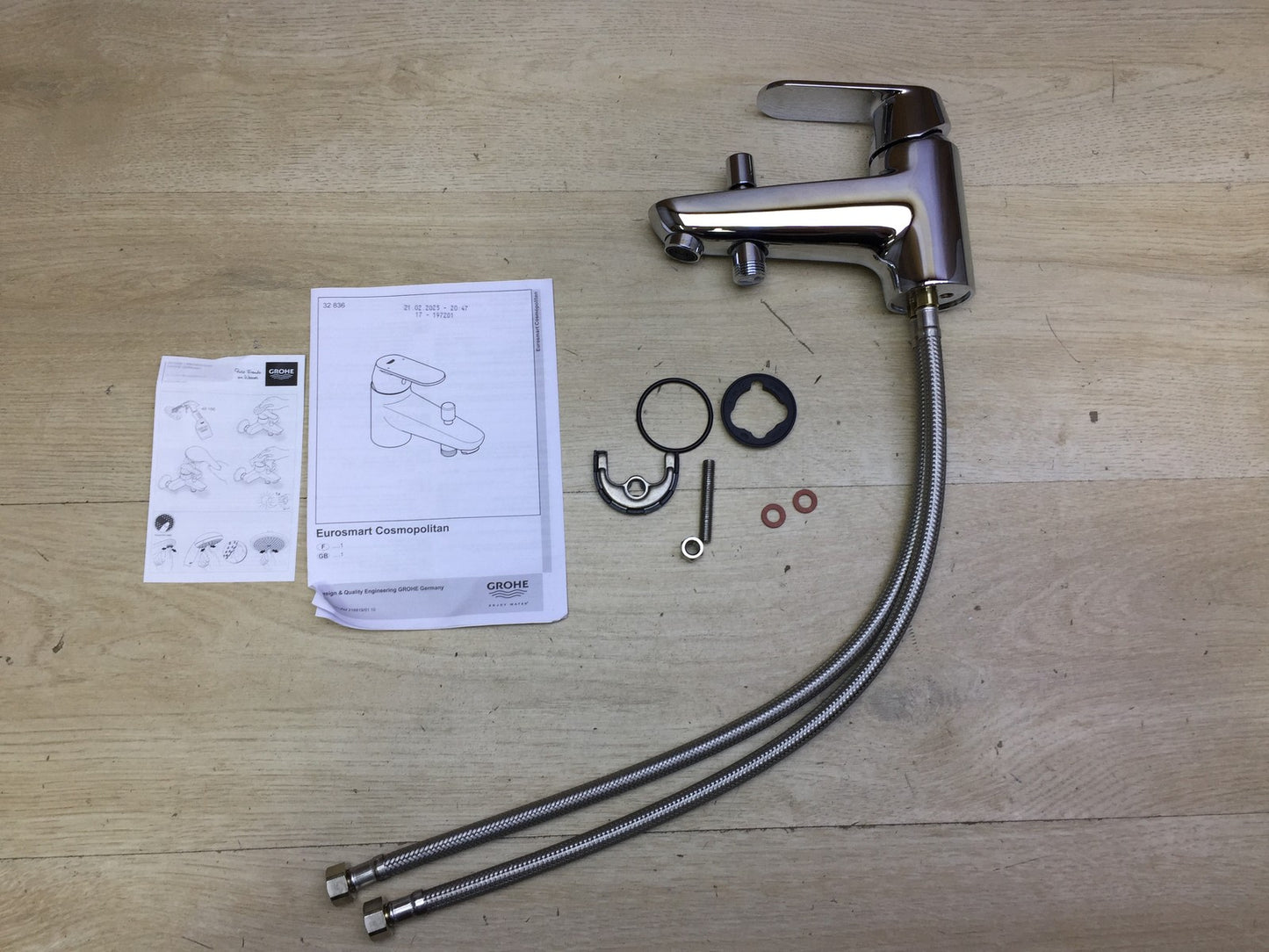 Grohe Eurosmart Cosmopolitan Mischbatterie 32836000 Silber, I33318