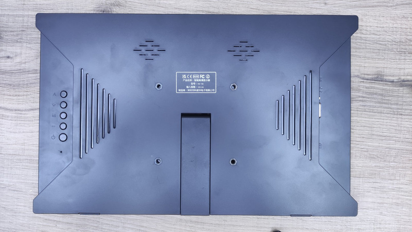 Bnztruk Tragbarer Monitor 13,3" (HD-133) HD 1366x768 HDM VGA 60Hz Lautsprecher