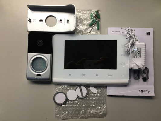 Somfy 2401547 Videotürsprechanlage V300, 7 Zoll Display, I06110