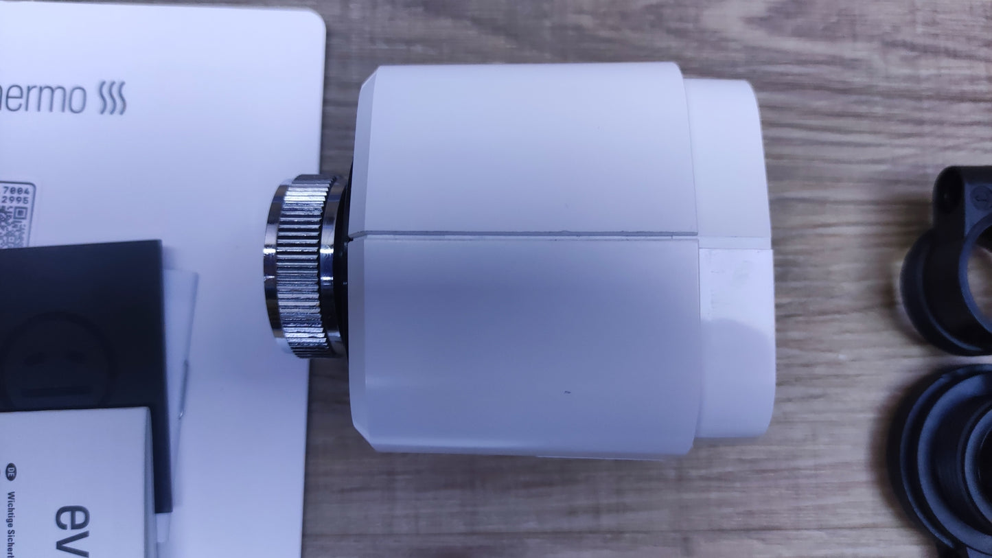 Eve Thermo Smartes Heizkörperthermostat mit LED-Display, I30791