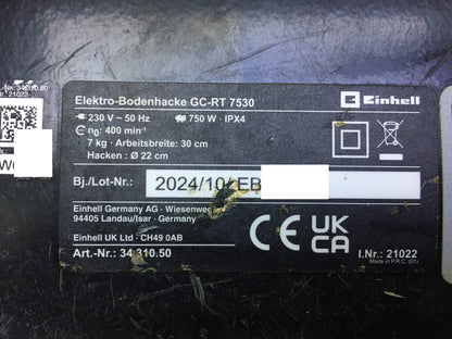 Einhell Elektro-Bodenhacke GC-RT 7530, I33411