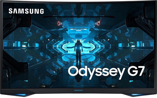 Samsung Odyssey G7 C27G73TQSR Gaming Monitor 26.9" WQHD 2560x1440 G-Sync 240Hz 
