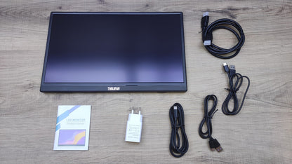 Thinlerain Tragbarer Touch Monitor 15,6" HD156 1920x1080 USB-C HDMI Lautsprecher