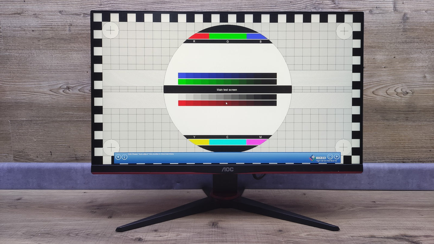 AOC 24G2ZE/BK Gaming Monitor 23.8" 1920x1080 HDMI DP AMD FreeSync 240Hz 0.5ms