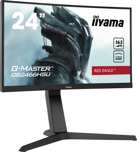 iiyama G-Master GB2466HSU-B1 Red Eagle Monitor 23.6" FHD AMD FreeSync 165Hz 1ms 