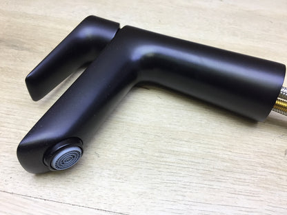 Hansgrohe 71712670 Wasserhahn Talis E, Einhebel-Waschtischmischer schwarz I21687