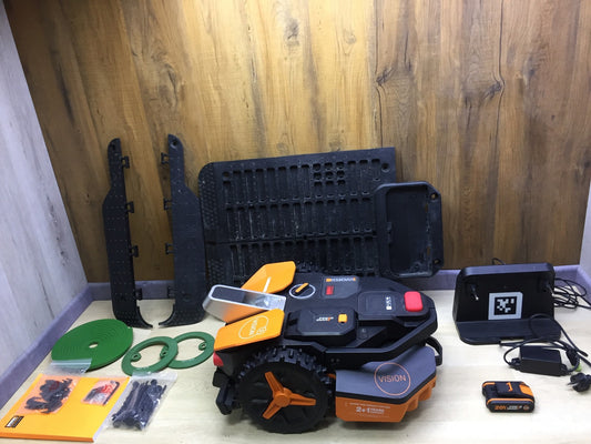 WORX Landroid Vision S250 Mähroboter WR202E für Gärten bis 250m² I33578