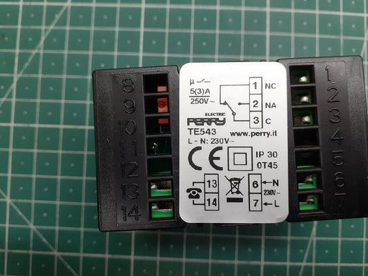 Thermostat digital Perry 1TITE543 series MOON SOFT TOUCH 2, Rechnung V05254