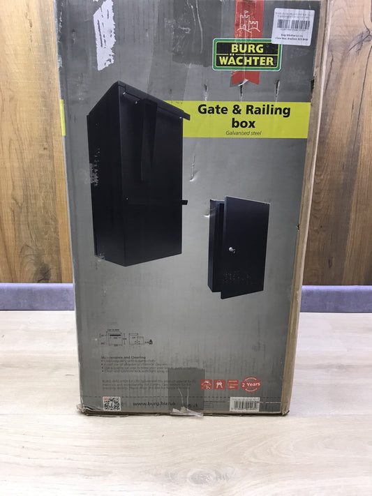 Burg Wächter MB25BK Sicherer Tor und Geländer Box, Schwarz, I21496