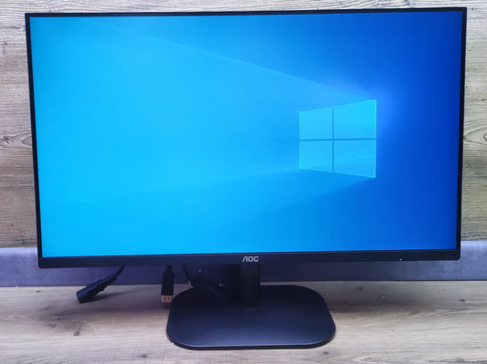 AOC 27B2H Monitor 27" FHD 1920x1080 VGA HDMI 75Hz 7ms (GtG) black 