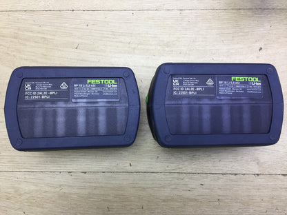 Festool cordless combination hammer KHC 18 5.0 EBI-Plus, incl. 2 x batteries 18 v 5.0 Ah, I33167