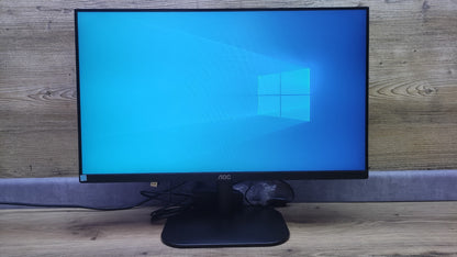 AOC 24B2XD Monitor 23.8" FHD 1920x1080 IPS VGA DVI 75Hz 60Hz black 